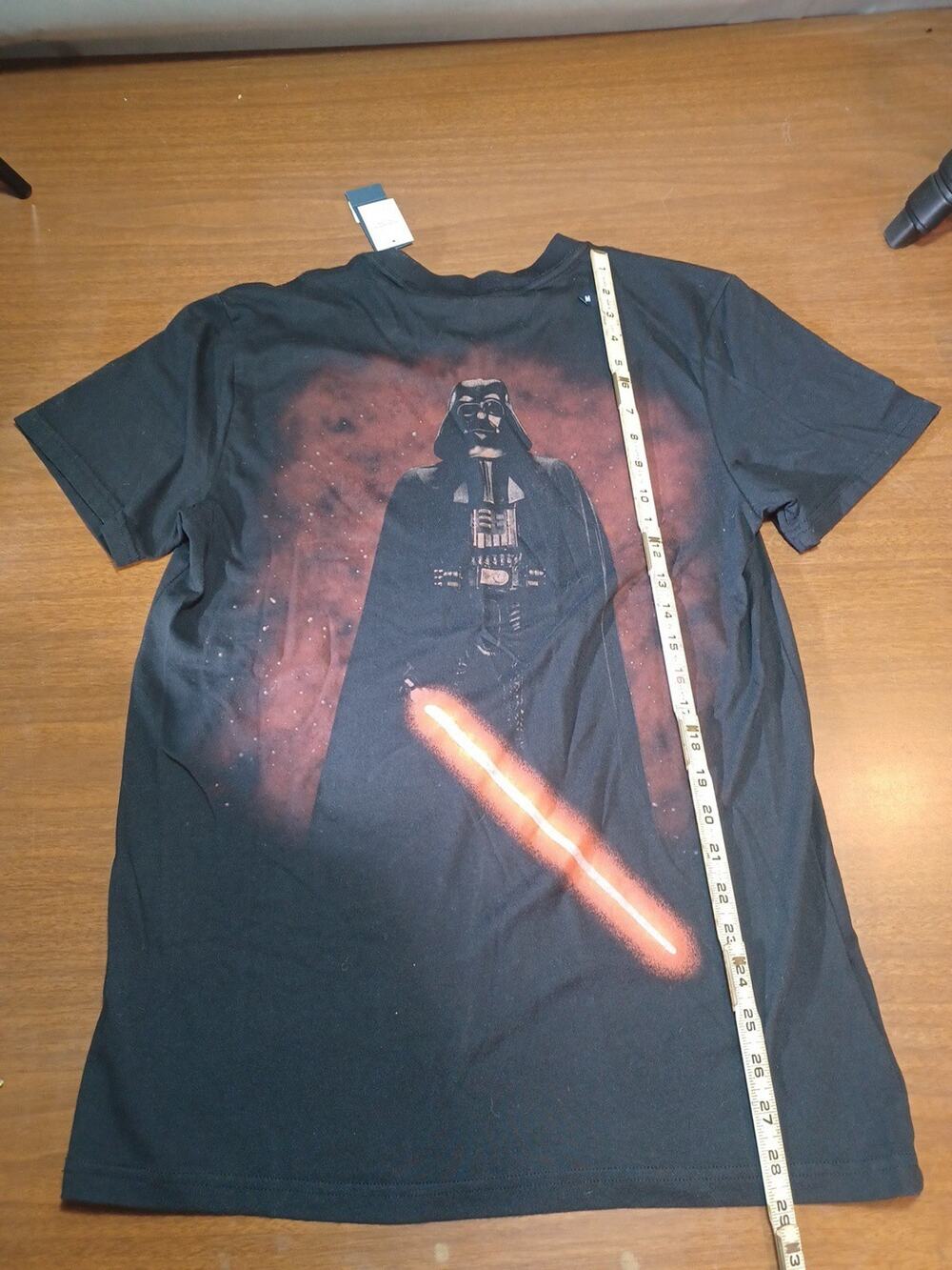 Hollister Star Wars Darth Vader Black Shirt NWT Medium Fantasy Fun